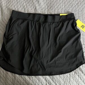 All in Motion Black Skort
